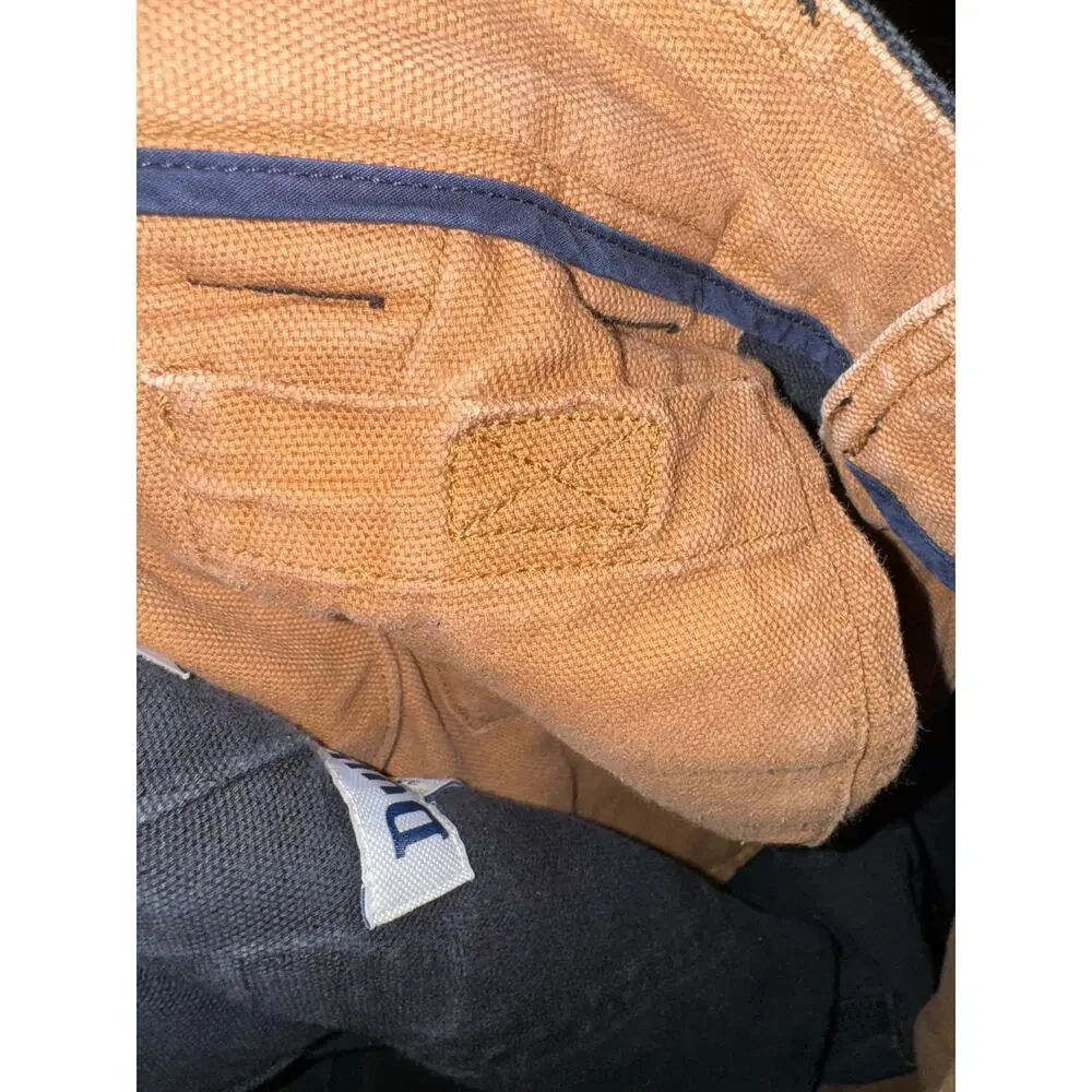 Duluth Trading Canvas Cargo Pants Men's 34x28 Utility Workwear Thick Outdoor‎